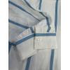 imageCHARTOU Women Summer Causal Stripe Tunic Dress Loose Button Down Shirt Short Dress with BeltBlue