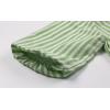 imageCHARTOU Women Summer Striped Beach Vacation Mini Dress 34 Sleeve Boho Chic Outfits Tunic Shift DressGreen
