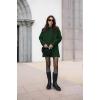 imageCHARTOU Women Sweater Skirt Sets 2 Pieces Outfits Loose Fit Pullover Sweater Knitted Mini SkirtGreen
