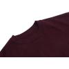 imageCHARTOU Women Sweater Skirt Sets 2 Pieces Outfits Loose Fit Pullover Sweater Knitted Mini SkirtWine