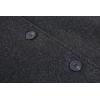 imageCHARTOU Women Winter Long Pea Coat Wool Blend Stand Collar Single Breast Thicken Blazer JacketBlack