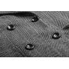 imageCHARTOU Women Wool Coat Peacoat Jacket Thick Loose Double Breasted Pea Coat Woolen Winter OvercoatBlack