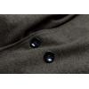 imageCHARTOU Womens Oversized Notched Collar Wool Blend Single Breast Midi Long Trench CoatPickle