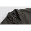 imageCHARTOU Womens Oversized Notched Collar Wool Blend Single Breast Midi Long Trench CoatPickle