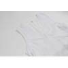 imageCHARTOU Womens Summer Sleeveless Mini Dress Cotton Linen V Neck Cinched A Line Slim Tank Short DressWhite