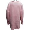 imageCHARTOU Womens Trendy V Neck Crisscross Knitted Sweater Pullover KnitwearPink