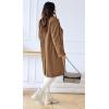 imageCHARTOU Womens Winter Jacket DoubleBreasted Wool Blend Warm Long Trench CoatCamel