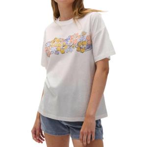 imageCHARTOU Women Summer Casual Cotton Floral T Shirts Vintage Boho Wildflower Graphic Loose Tees TopsYellow