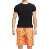 imageCHARTOU Men Summer Beach Bermuda Shorts Quick Dry Holiday Swim Trunks Outdoor Surfer Board ShortsOrange