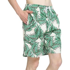 imageCHARTOU Men Summer Beach Bermuda Shorts Quick Dry Holiday Swim Trunks Outdoor Surfer Board ShortsGreen2