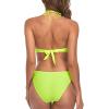 imageCHARTOU Womens Sexy Tassel One Piece Swimsuit Cutout Halter Beach Bikini Bathing Suit MonokiniLight Green