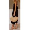 imageCHARTOU Women Sexy Spaghetti Strap Cut Out Smocked Dress Party Backless Flowy Midi Dress with PocketBlack