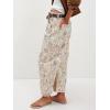 imageCHARTOU Womens Wide Leg Cropped Jeans Pants Baggy High Rise Denim Pants Y2k Graffiti Barrel JeansCat Print