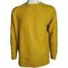 imageCHARTOU Mens Casual Crew Neck Long Sleeve Knitted Sweater Jersey Jumper KnitwearYellow