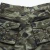 imageCHARTOU Mens Regular Fit Twill Cargo Shorts Outdoor Work Camo MultiPocket ShortsCamo Green