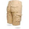 imageCHARTOU Mens Regular Fit Twill Cargo Shorts Outdoor Work Camo MultiPocket ShortsKhaki