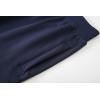 imageCHARTOU Mens Summer Drawstring Waist Wide Leg KneeLength Athletic Sweat ShortsNavy