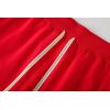 imageCHARTOU Mens Summer Drawstring Waist Wide Leg KneeLength Athletic Sweat ShortsRed