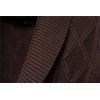 imageCHARTOU Mens Vintage Cable Knit Shawl Collar Button Down Fishermen Sweater Cardigan CoatCoffee