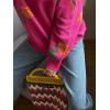 imageCHARTOU Floral Sweaters for Women Crewneck Long Sleeve Pullover Sweater Casual Oversized Rose Print CardiganRose