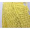 imageCHARTOU Women Cute Ripped Knitted Sweater Distressed Oversized Crop Knit Pullover Sweater KnitwearYellow