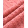 imageCHARTOU Women Elegant Sweater Sets Fall 2 Pieces Outfits Tassel Pullover Sweater Knit Pencil SkirtPink