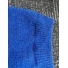 imageCHARTOU Women Fuzzy Knit Sweater Long Sleeve Crewneck Loose Open Front Cardigan TopsBlue