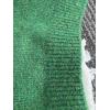 imageCHARTOU Women Fuzzy Knit Sweater Long Sleeve Crewneck Loose Open Front Cardigan TopsGreen