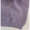 imageCHARTOU Women Fuzzy Knit Sweater Long Sleeve Crewneck Loose Open Front Cardigan TopsPurple