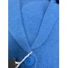 imageCHARTOU Women Long Cardigan Notched Collar Button Down Loose Fit Knit Blazer Sweater JacketBlue