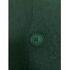 imageCHARTOU Women Long Cardigan Notched Collar Button Down Loose Fit Knit Blazer Sweater JacketGreen