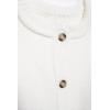 imageCHARTOU Womens Knit Button Down Cape Shawl Cardigan Crew Neck Cloak Sweater Coat Fall Elegant Poncho JacketWhite