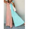 imageCHARTOU Loose Striped Wide Leg Jumpsuit for Women Summer Comfy Sleeveless Romper Baggy OverallBlue