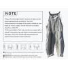 imageCHARTOU Women Oversized Summer Casual Stripes Cargo Jumpsuit Wide Leg Bib Overall Striped Linen Pants Dungarees PocketBlack Plaid