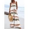 imageCHARTOU Women Wide Leg Jumpsuit Floral Sleeveless Romper Hippie Pants Boho Summer Flowy Jumpsuit Cargo Overall PocketFloral 10