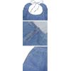 imageCHARTOU Womens Sexy Backless Ruffle Tie Back Denim Jean Jumpsuit Wide Leg RomperBlue