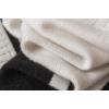 imageCHARTOU Women Fall 2025 Turtleneck Sweater Color Block Oversized HiLow Sweaters Knit Jumper TopsWhite