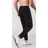 imageCHARTOU Mens Athletic Drawstring Waist Quick Dry Durable Stripe Fitness Jogger Track PantsBlack