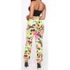 imageCHARTOU Women Camouflage Joggers Long Pants Mid Waist Camo Cargo Pants Workout Slacks Lounge PantsLight Green