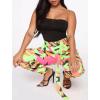 imageCHARTOU Women Camouflage Joggers Long Pants Mid Waist Camo Cargo Pants Workout Slacks Lounge PantsLight Green