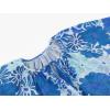 imageBoho Floral Tunic Dress for Women Long Sleeve Loose Fit Summer Vacation Cover Up Short DressBlue