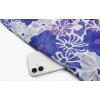 imageBoho Floral Tunic Dress for Women Long Sleeve Loose Fit Summer Vacation Cover Up Short DressPurple