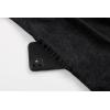 imageCHARTOU Long Sleeve Jean Dresses for Women 2024 Trendy Smocked Babydoll Bow Tie Front Denim Dress SummerBlack