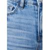 imageCHARTOU Ripped Flare Jeans for Women High Waisted Bell Bottom Wide Leg Cropped Jeans Distressed Baggy PantsBlue