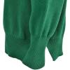 imageCHARTOU Womens Loose Fit Crew Neck Side Split HiLow Oversized Knit Pullover Sweater TopsGreen