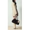 imageCHARTOU Women Long Winter Wool Pea Coat Irregular Lapel Collar Cinched Waist Dressy Trench PeacoatsApricot