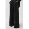 imageCHARTOU Women Wide Leg Jeans High Waisted Straight Leg Baggy Drawstring Denim PantsBlack