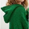 image:imageCHARTOU Women Lightweight Hoodies Knitted Sweatshirt Oversized Fall Fashion Pullover Sweater TopsGreen