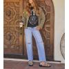 image:imageCHARTOU Women Vintage Quilted Puffer Jacket Coat Winter Oversized Stand Collared Zipper Up Outwear ShacketBrown