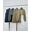 image:imageCHARTOU Women 2 Piece Cropped Sweater Short Dress Suit Fall Turtleneck Jumper Belt Vest Dress Matching SetsChocolate